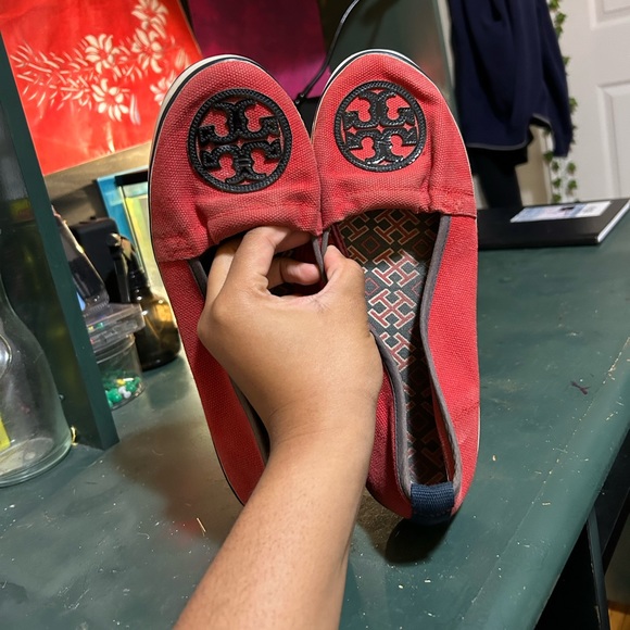 Red Tory Burch Pumps - Picture 6 of 10